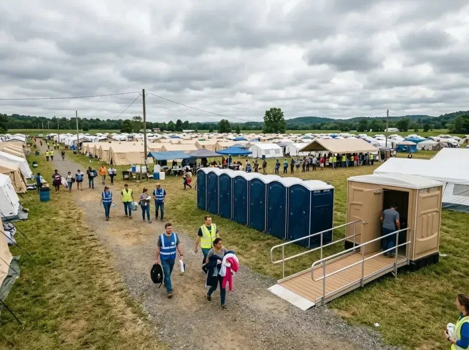disaster-relief-camp-restrooms-010 — frequently asked questions, Dumpster & Portable Bathrooms Rental in Big Stone Gap, VA